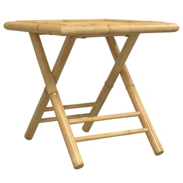 Set mobilier bistro, 3 piese, bambus - Img 8