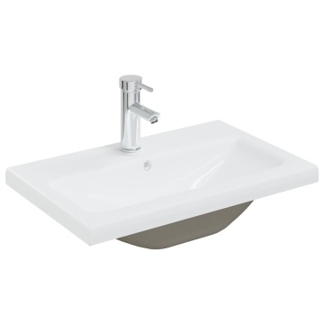 Set mobilier de baie, negru, lemn prelucrat - Img 6
