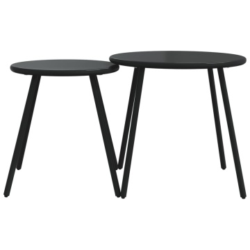 Set mobilier de balcon, 5 piese, cu perne, negru, oțel - Img 7