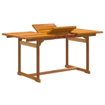 Set mobilier de grădină, 5 piese, lemn masiv acacia/textilenă - Img 5