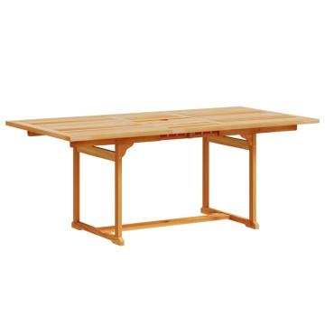 Set mobilier de grădină, 7 piese, lemn masiv acacia/textilenă - Img 3