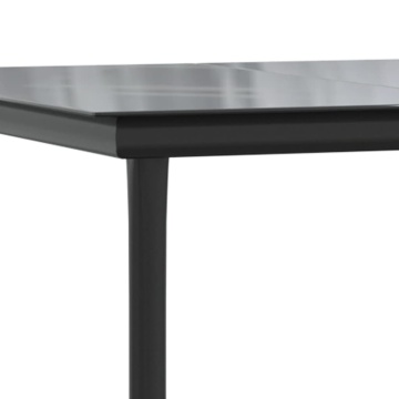 Set mobilier de grădină cu perne, 4 piese, gri, poliratan - Img 6