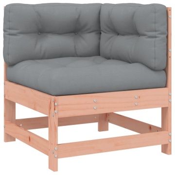 Set mobilier de grădină cu perne, 4 piese, lemn masiv douglas - Img 8