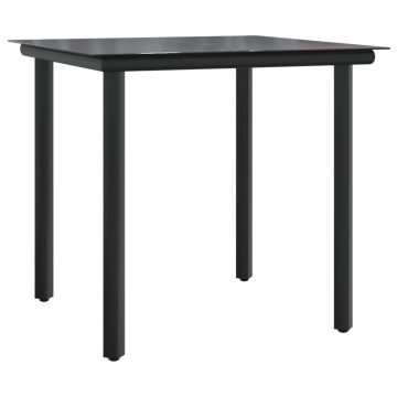 Set mobilier de grădină cu perne, 5 piese, gri, poliratan - Img 4