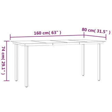 Set mobilier de grădină cu perne, 5 piese, gri, poliratan - Img 7