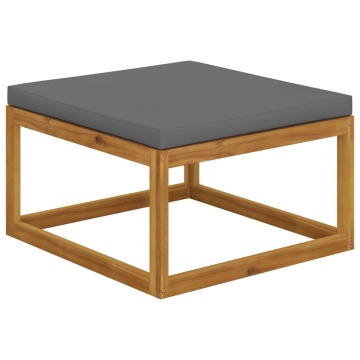 Set mobilier de grădină cu perne, 5 piese, lemn masiv de acacia - Img 8