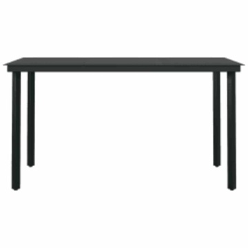 Set mobilier de grădină cu perne 5 piese maro sticlă polirattan - Img 4