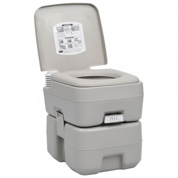 Set portabil cu toaletă și lavoar pentru camping - Img 4