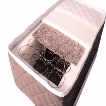 Set saltea superortopedica Lux Luna 160x200 plus 2 perne microfibra 50x70 - Img 3