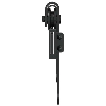 Set uși glisante pentru dulap 91 cm oțel carbon - Img 5
