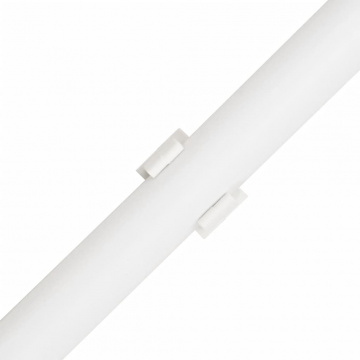 Șine de cabluri cu cleme, Ø20 mm, 10 m, PVC - Img 5