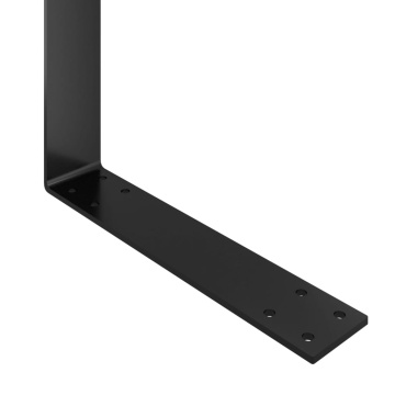 Spătar pentru canapea din paleți, negru, 110 cm, fier - Img 6