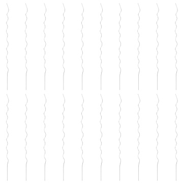 Spirale pentru suport plante, 20 buc., 170 cm, oțel galvanizat - Img 3