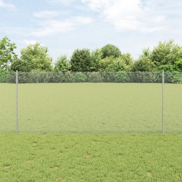 Stâlpi de Gard 10 buc U-Canal 100 cm Oțel Galvanizat, Gard Hexagonal 1x10 m Oțel Galvanizat - Img 1