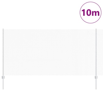 Stâlpi de gard 10 buc U-Channel 120 cm Oțel galvanizat, Gard hexagon 1.2x10 m Oțel galvanizat - Img 3