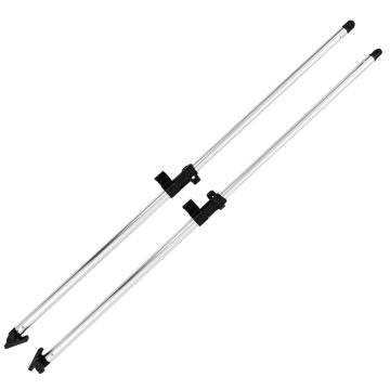 Stâlpi de susținere parasolar barcă Bimini, 2 buc., aluminiu - Img 3