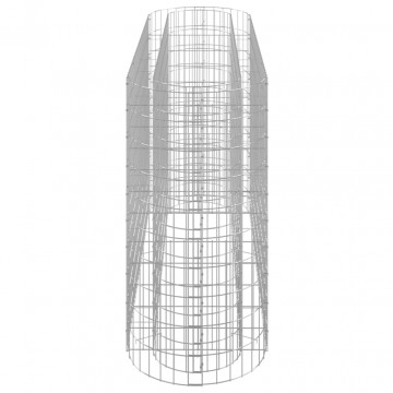 Strat înălțat gabion, 190x50x100 cm, fier galvanizat - Img 4