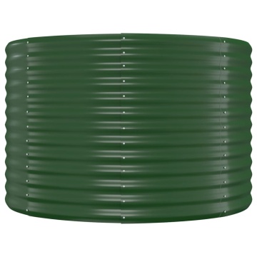 Strat înălțat grădină 175x100x68 cm oțel vopsit electrostatic - Img 4