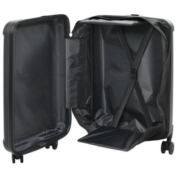 Suntă pliabilă Hard Shell 20'' Neagră 34x23x55.5 cm ABS - Img 1