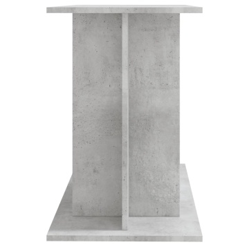 Suport acvariu, gri beton, 100x40x60 cm, lemn prelucrat - Img 8