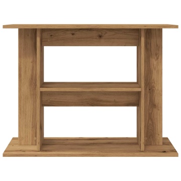 Suport acvariu, stejar artizanal, 80x35x60 cm, lemn prelucrat - Img 4