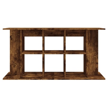 Suport acvariu, stejar fumuriu, 120x40x60 cm, lemn prelucrat - Img 4