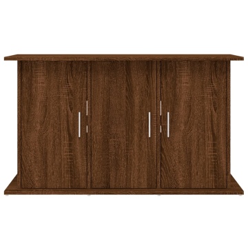 Suport acvariu, stejar maro, 101x41x58 cm, lemn prelucrat - Img 8