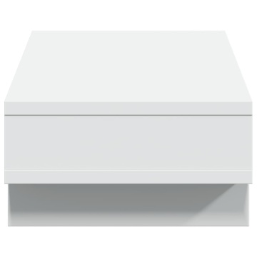 Suport de monitor, alb, 50x27x15 cm, lemn compozit - Img 8