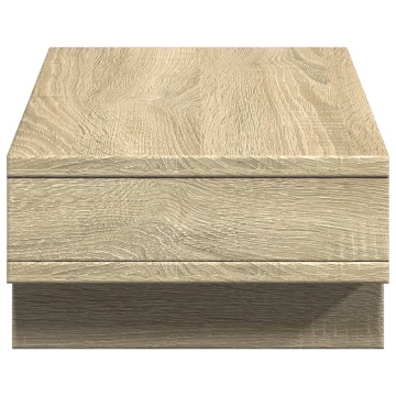 Suport de monitor, stejar sonoma, 50x27x15 cm, lemn prelucrat - Img 8