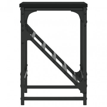 Suport pantofi, negru, 60x30x45 cm, lemn prelucrat - Img 8