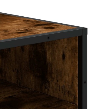 Suport pantofi Stejar afumat 48x38x97,5 cm Lemn prelucrat - Img 6