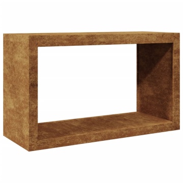 Suport pentru lemne de foc 100x40x60 cm Oțel pentru intemperii - Img 2