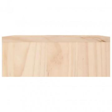 Suport pentru monitor, 100x27x10 cm, lemn masiv de pin - Img 6