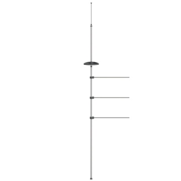 Suport pentru prosoape, 47x280 cm, aluminiu - Img 3