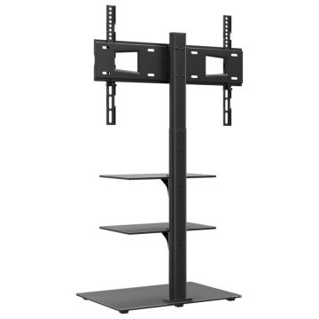 Suport TV pe colț cu 3 niveluri pentru 32-65 inch, negru - Img 8