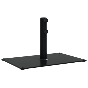 Suport umbrelă pentru stâlpi Ø32/38/48 mm, 15 kg, dreptunghi - Img 2