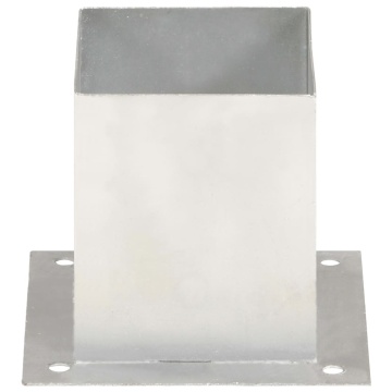 Suporți stâlp, 4 buc., metal galvanizat, 121 mm - Img 4
