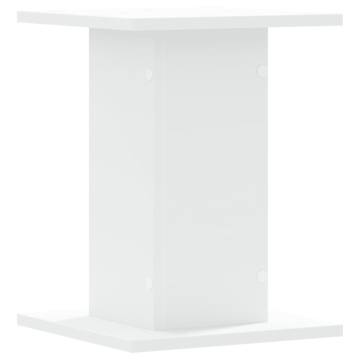 Suporturi de plante, 2 buc., alb, 30x30x40 cm, lemn prelucrat - Img 5