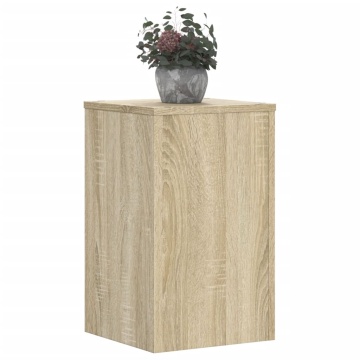 Suporturi de plante 2 buc. sonoma 30x30x50 cm lemn prelucrat - Img 3