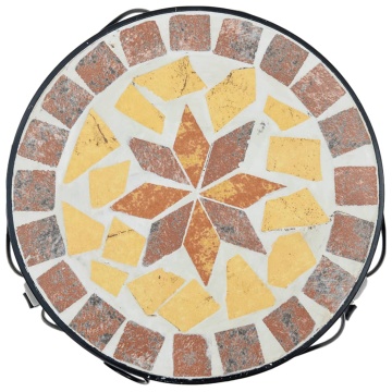 Suporturi pentru plante, 3 buc., cărămiziu și alb, ceramică - Img 8
