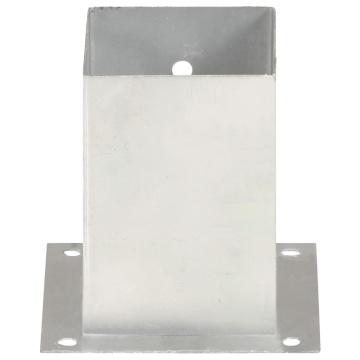 Suporturi stâlp, 4 buc., 101 mm, metal galvanizat - Img 4