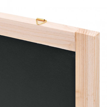Tablă neagră pentru perete, lemn de cedru, 40 x 60 cm - Img 4