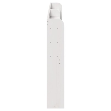 Tăblie de pat cu rafturi, 200 cm, lemn masiv de pin - Img 4