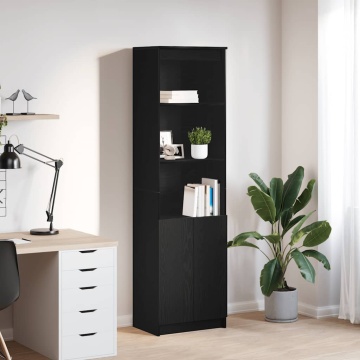 Tablou Stejar negru 50x35x180 cm Lemn prelucrat - Img 1