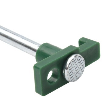 Țăruși de cort, 12 buc., 25 cm, 7 mm, oțel galvanizat și PP - Img 6