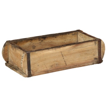 Tăviță 30x15x9 cm Lemn Masiv Recuperat - Img 3