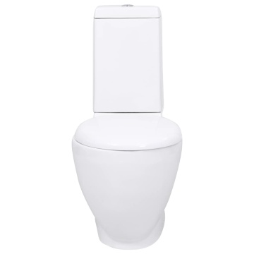 Toaletă, alb, ceramică, flux de apă în spate - Img 3