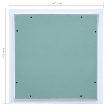 Trapă de acces din gips-carton, cadru de aluminiu, 400 x 400 mm - Img 7