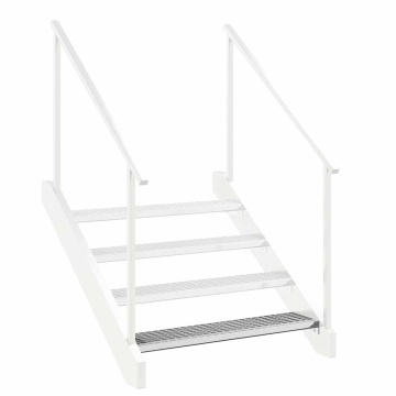 Treaptă tip grătar, 90x24x7 cm, oțel galvanizat - Img 7