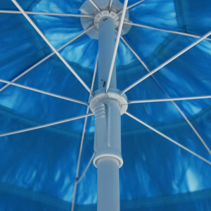Umbrelă de plajă, albastru, 300 cm - Img 2